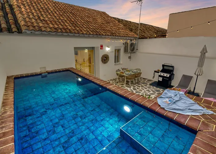Private House Private Pool Private Andalusian Courtyard Bbq Near Historic Center Córdoba